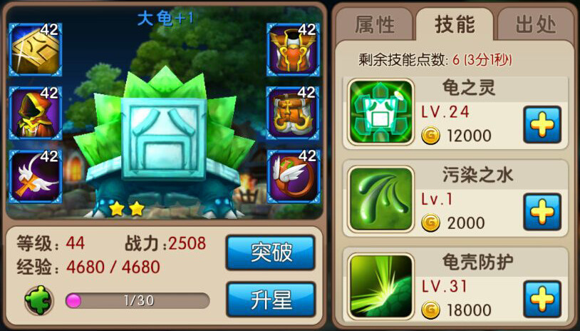 大囧龟装备和加点 大囧龟装备和加点