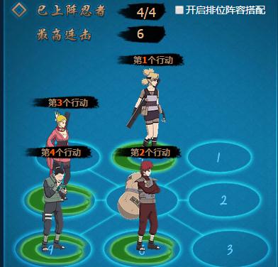 火影忍者ol风主过忍者考试126关阵容详细攻略