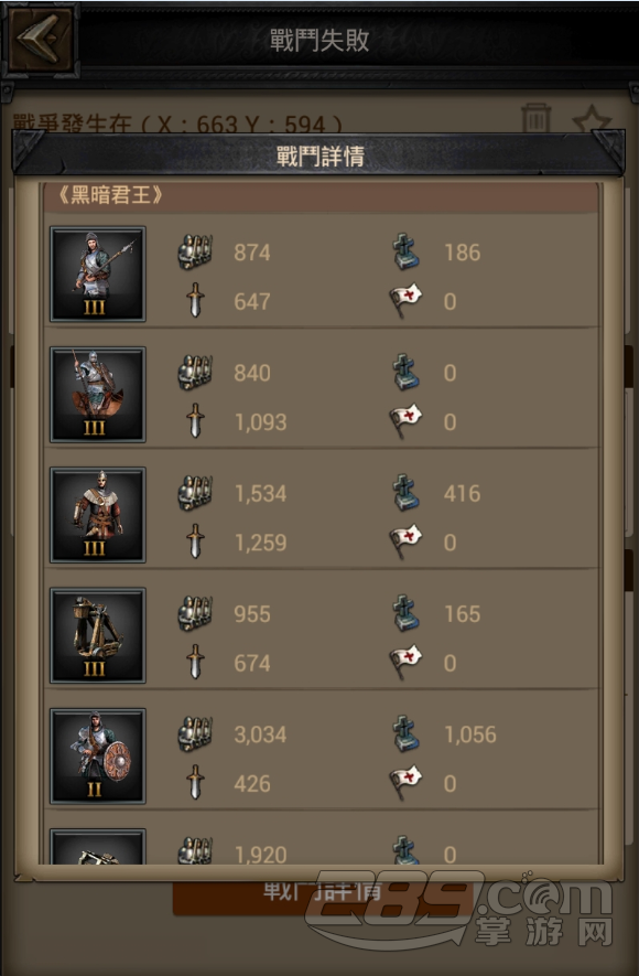 列王的纷争军事拓展篇－城堡13级攻略重点