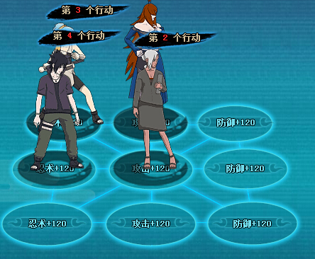 火影忍者ol水主水影花花不同站位更高战力攻略