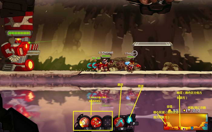 《王牌英雄》图文攻略|Awesomenauts