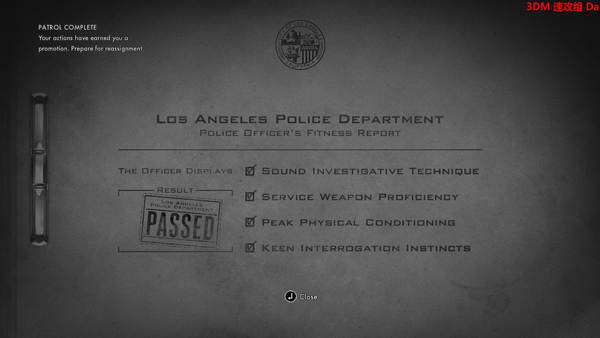 《黑色洛城》图文攻略|L.A. Noire