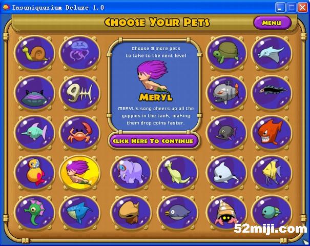 《怪怪水族箱》攻略(图)|Insaniquarium Deluxe 《怪怪水族箱》攻略(图)|Insaniquarium Deluxe