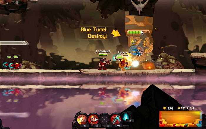 《王牌英雄》图文攻略|Awesomenauts