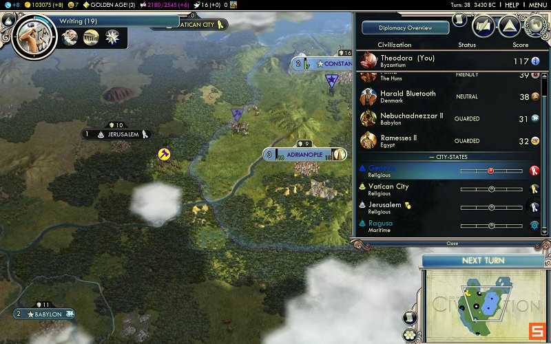 《文明5：众神与国王》图文攻略|Sid Meiers Civilization 5: Gods and Kings